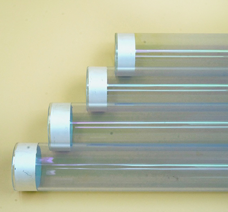 Nanomembrane quartz heating tube